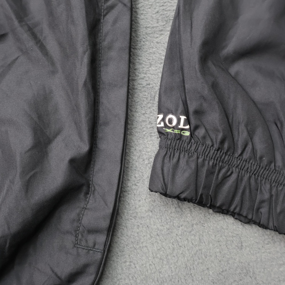 IZOD Golf X-Treme Function Windbreaker Pullover Mens Small Gray V-Neck Jacket - Picture 3 of 12